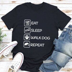 Gildan Shirts, Pet National Day Shirt, Dog Lover Routine T-Shirt